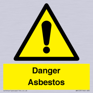 danger asbestos